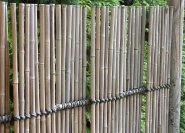 Matten aus Bambus.