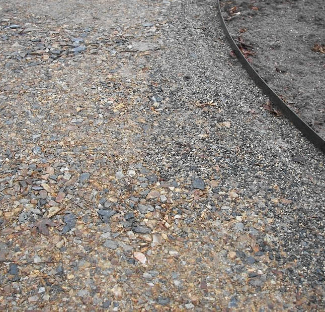 Tragschicht im Wegebau